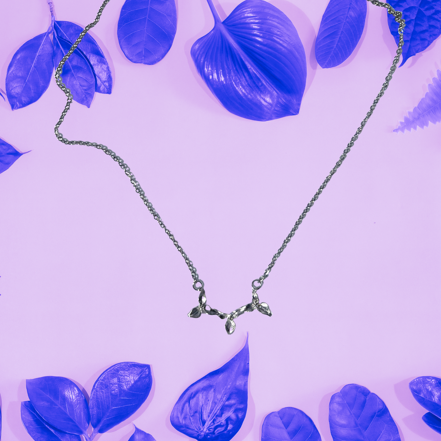 Garden Glam - Flower Trio Necklace