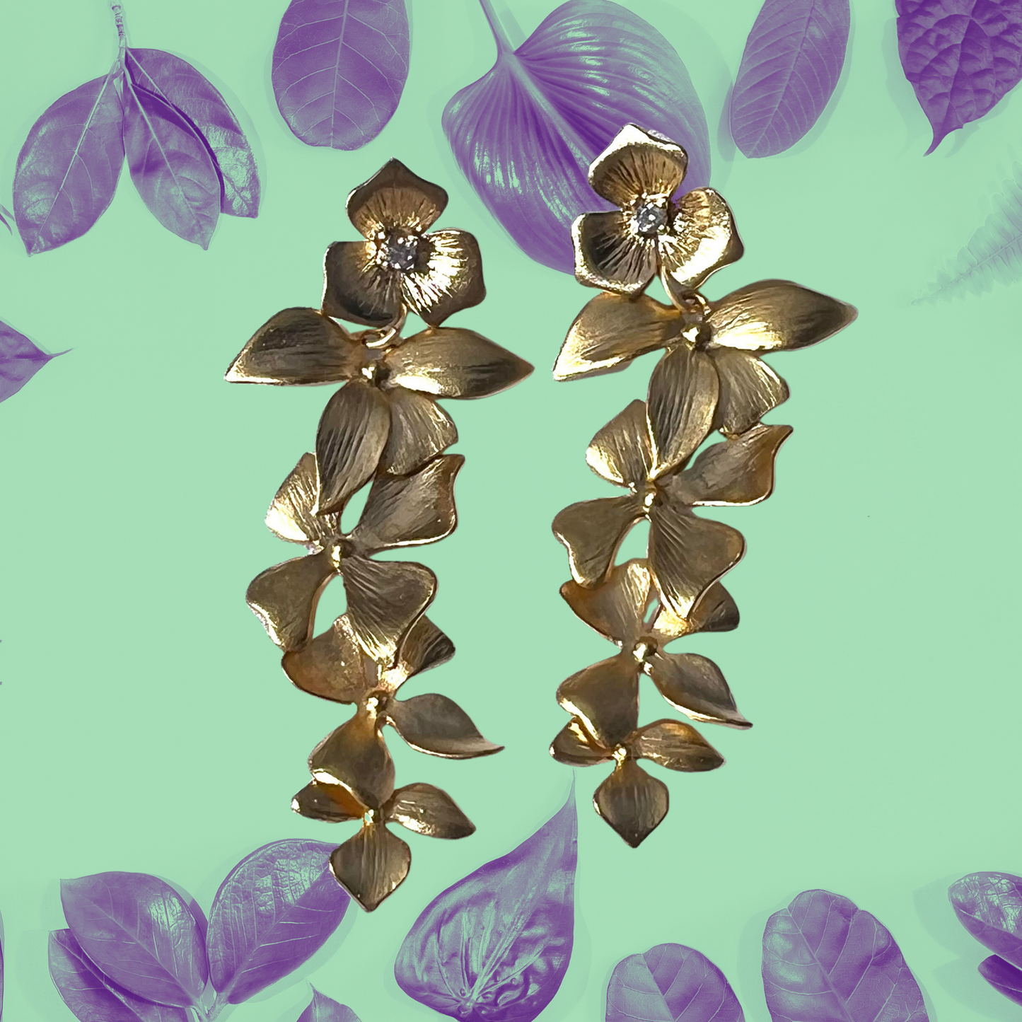 Garden Glam - Spring Bling Earrings