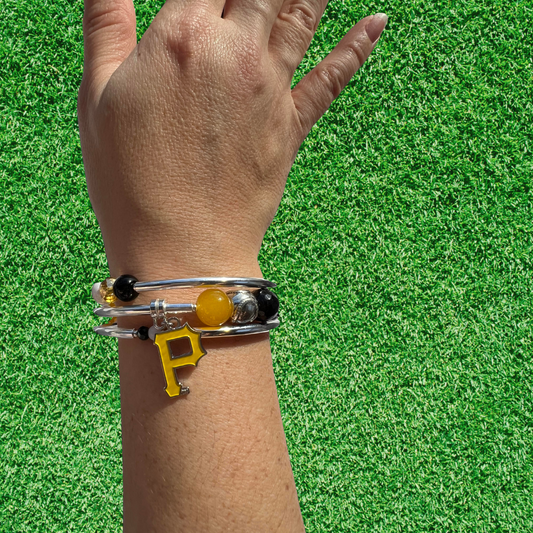 First Pitch -Pittsburgh Team Wrap Bracelet