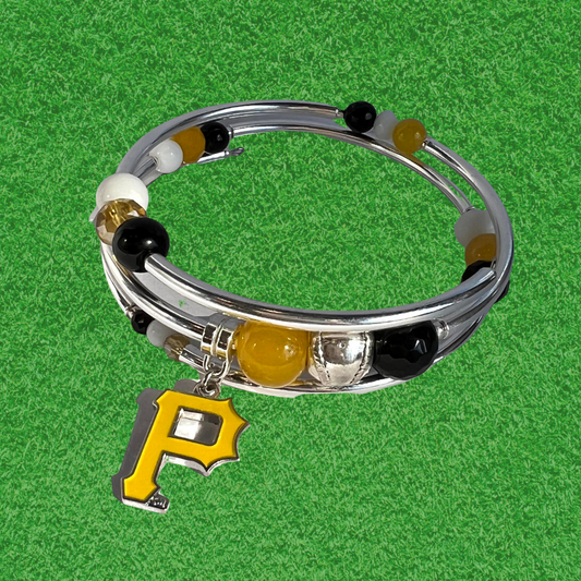 First Pitch -Pittsburgh Team Wrap Bracelet