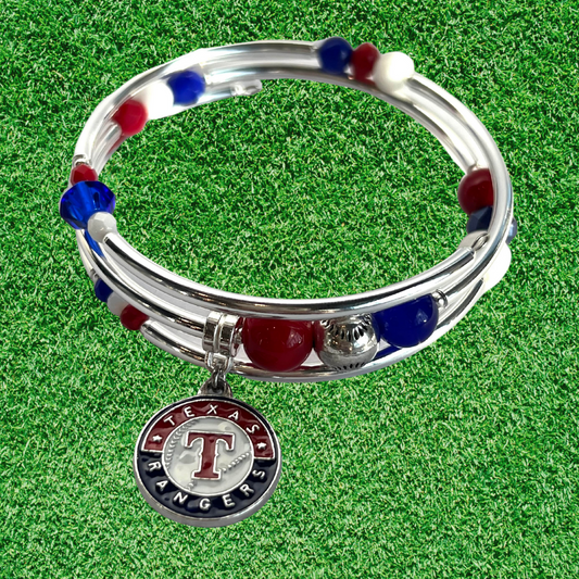 First Pitch - Texas Team Wrap Bracelet