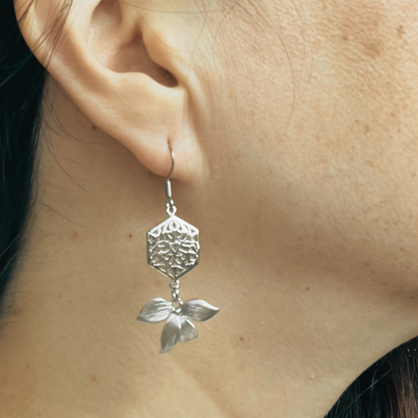 Garden Glam - Filigree Floral Earrings