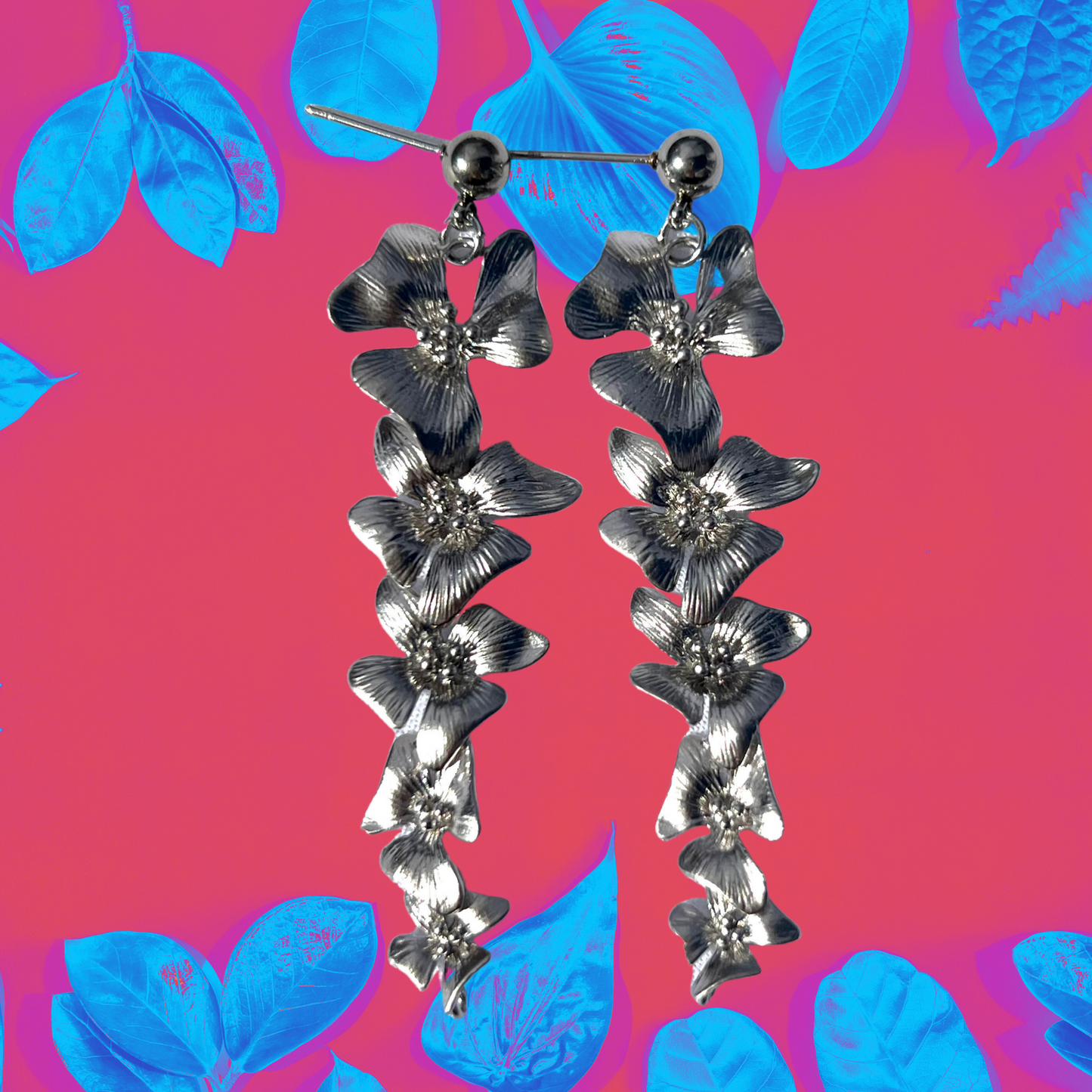 Garden Glam - Flower Drama Earrings