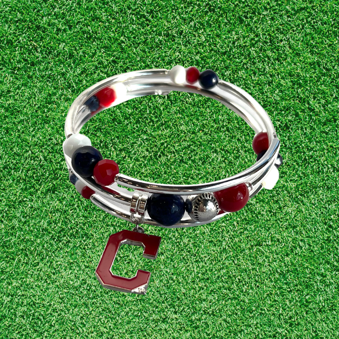 First Pitch -Cleveland Team Wrap Bracelet