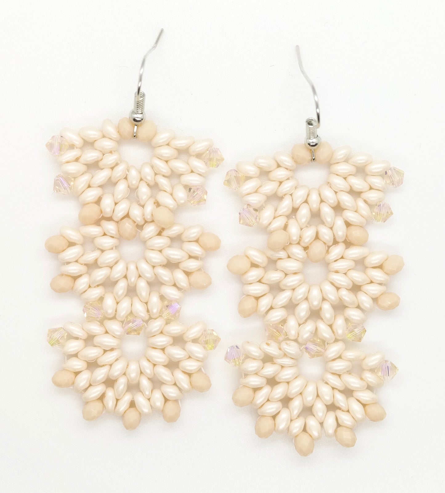 Cascade -Harlow in Blush with Swarovski Accents