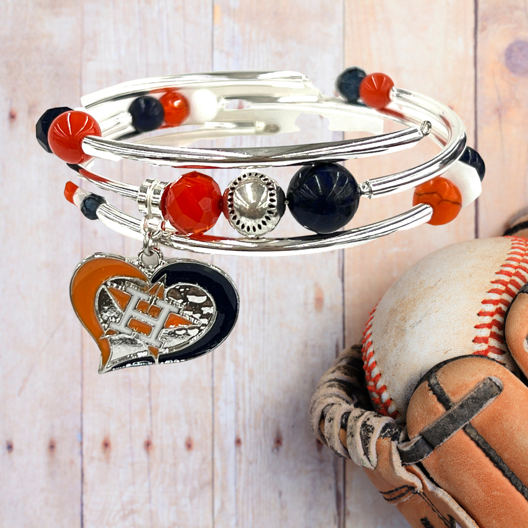 First Pitch - Houston Team Wrap Bracelet