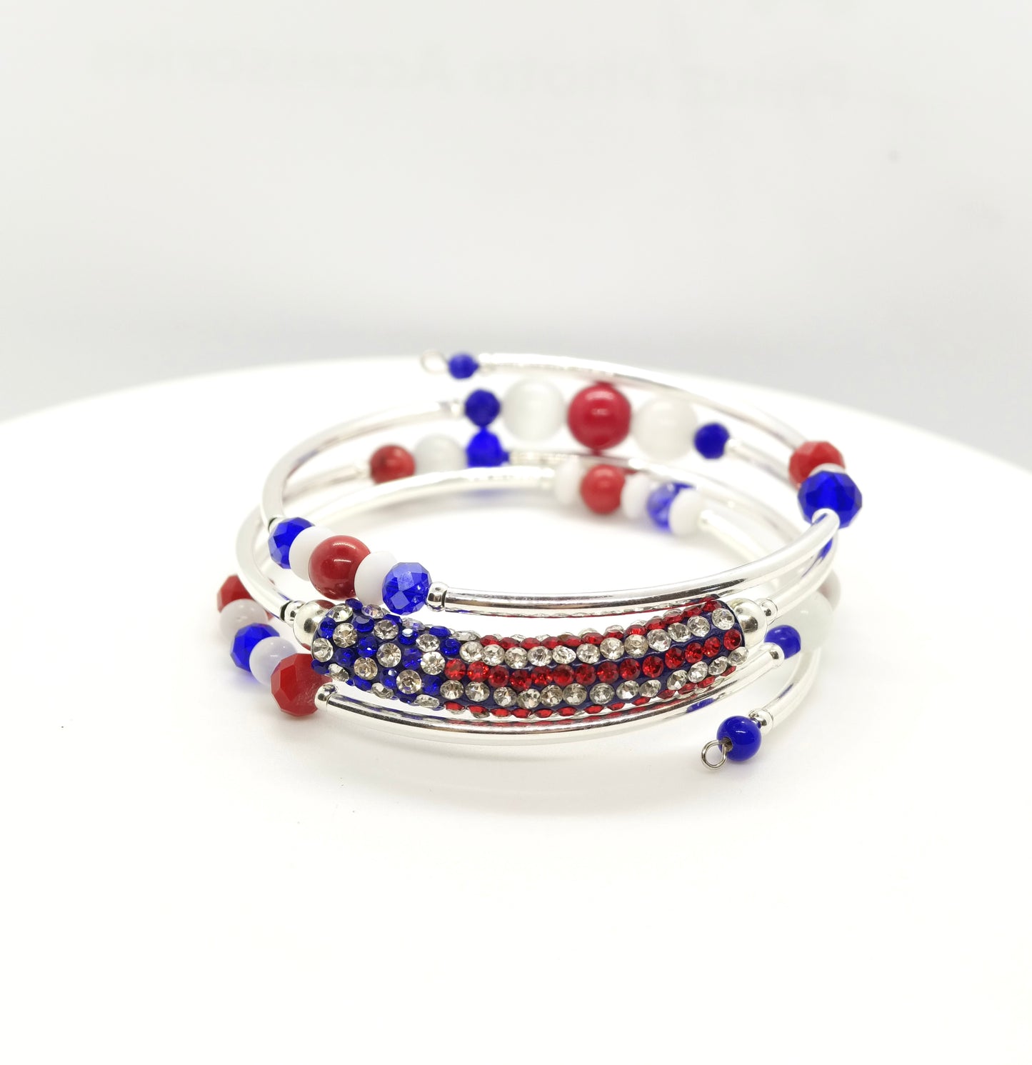 Wrap Bracelets-Freedom Red White & Blue