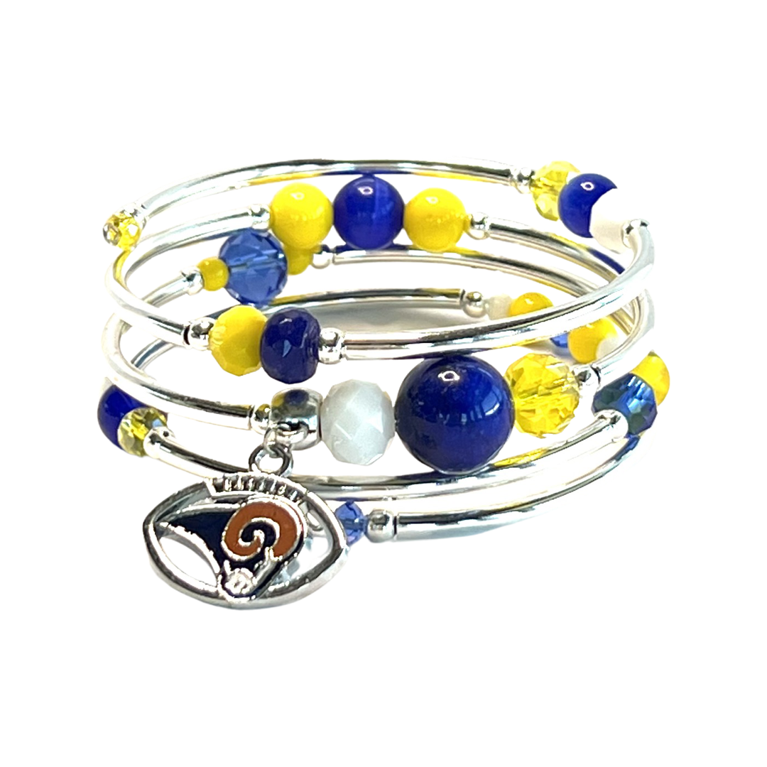 Game Day- LA Wrap Bracelet