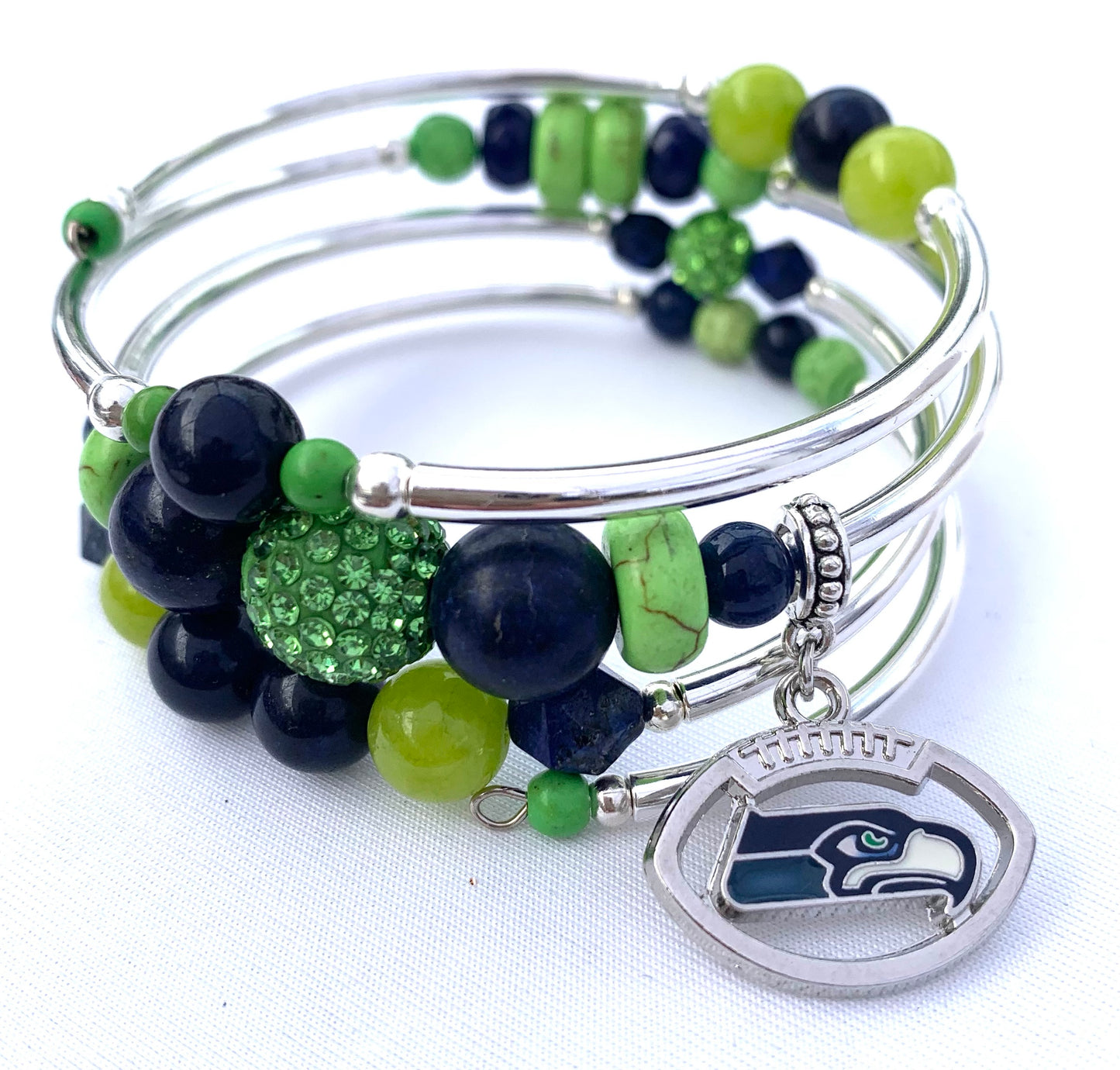 Game Day- Seattle Wrap Bracelet