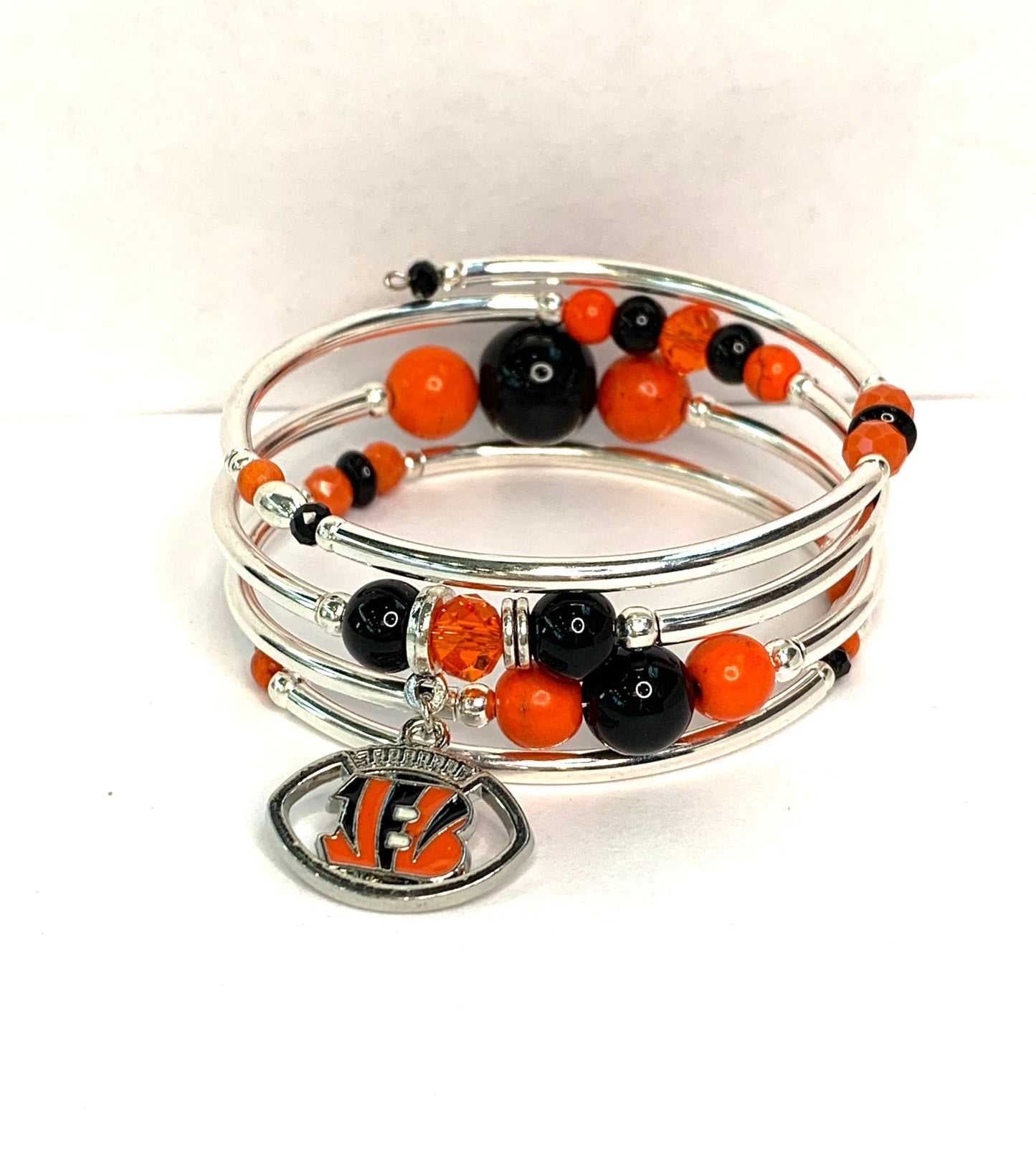 Game Day- Cincinnati  Wrap Bracelet