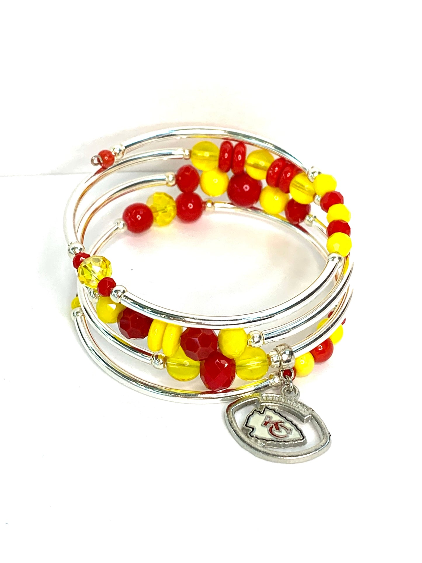 Game Day- Kansas City Wrap Bracelet