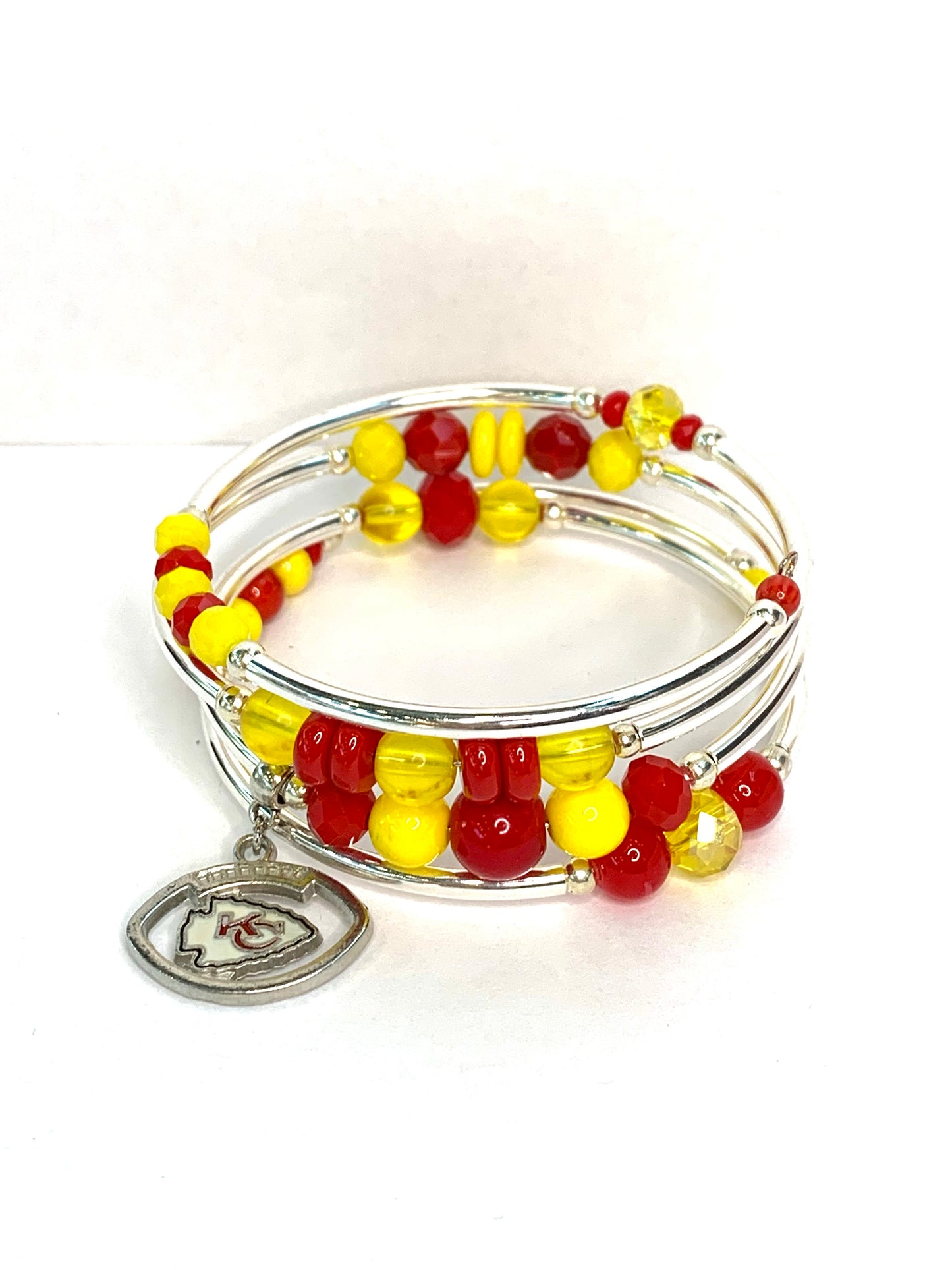 Game Day- Kansas City Wrap Bracelet