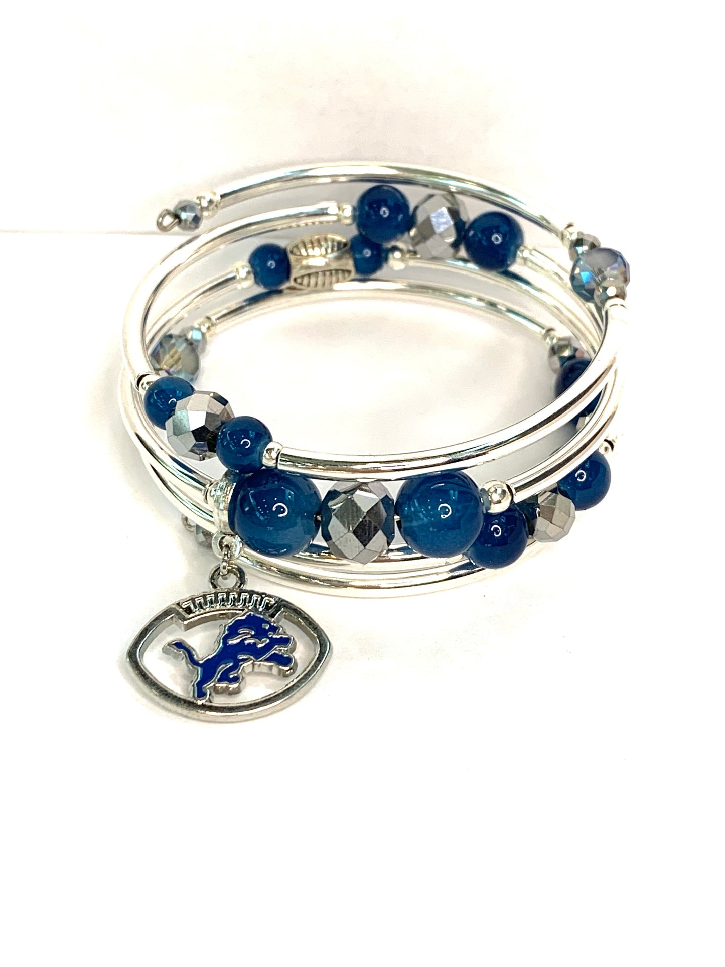 Game Day- Detroit Wrap Bracelet