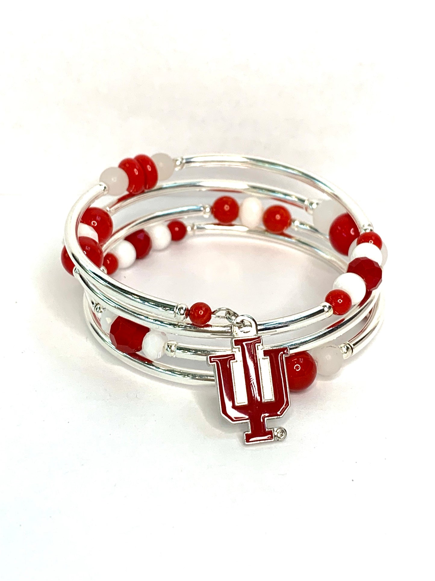 Collegiate- Hoosiers Wrap Bracelet